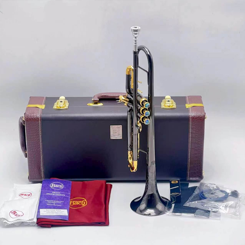 Musical Instrument Bugle - Trompete Stradivarius 37 Aniversário Prateado Instrumento