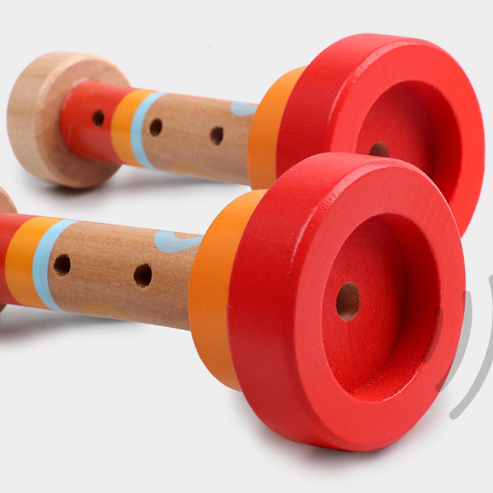 Brinquedo de trompete de madei - Musical Instrument Bugle avaliação e preço