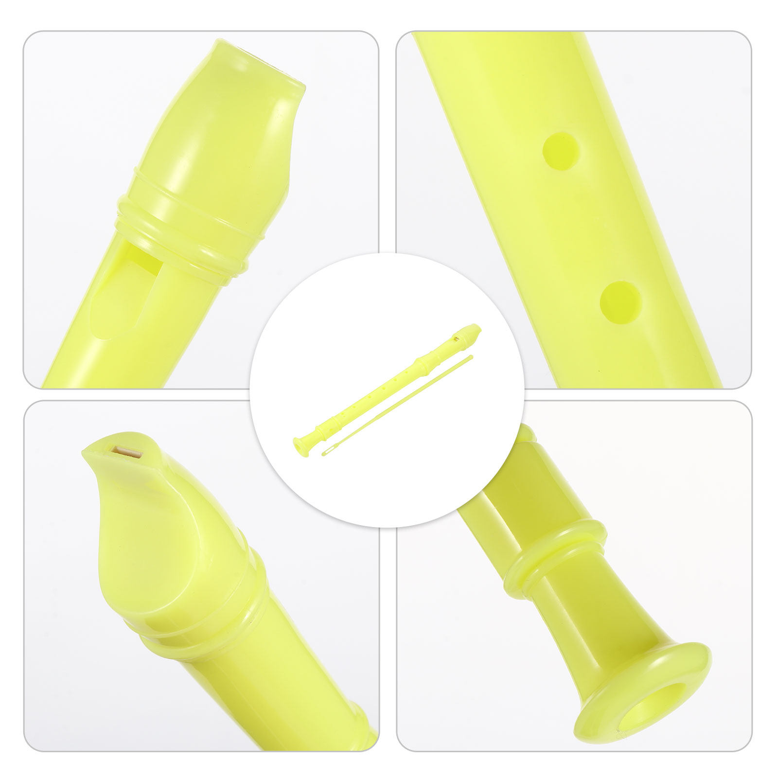 1 Conjunto de Flauta Doce Sopr - Soprano Recorder Plastic avaliação e preço