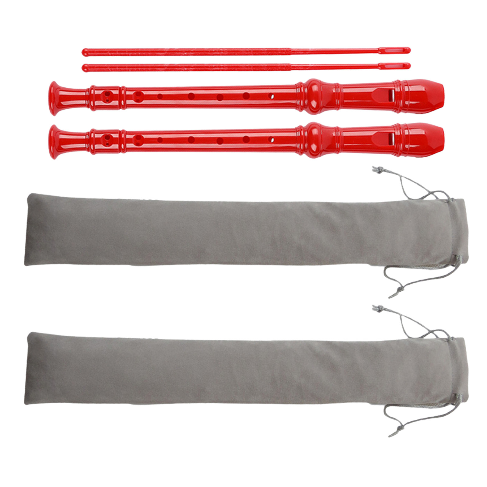 2 conjuntos de flautas de bise - Soprano Recorder Plastic avaliação e preço