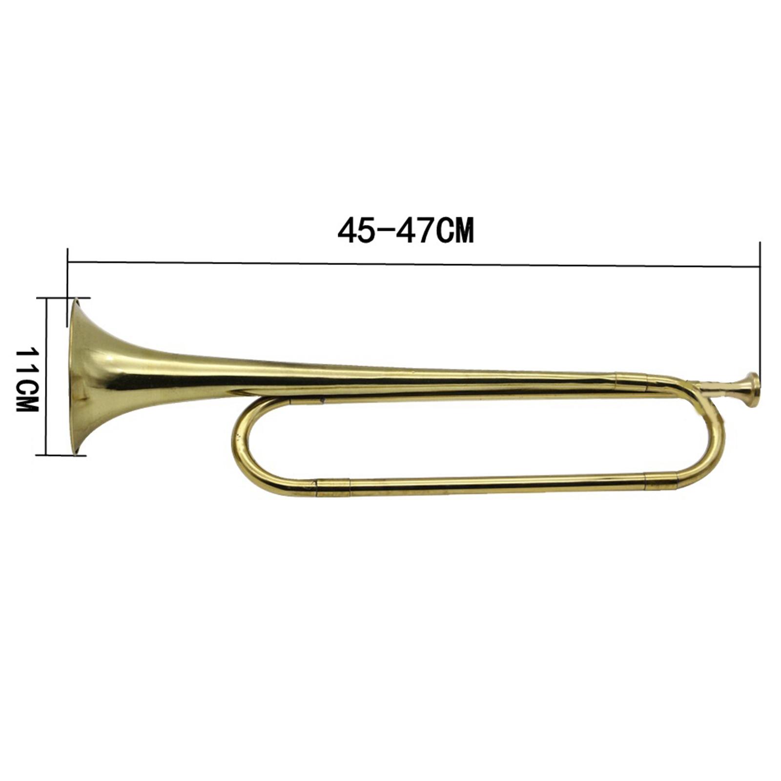Trompete de latão, instrumento - Musical Instrument Bugle avaliação e preço