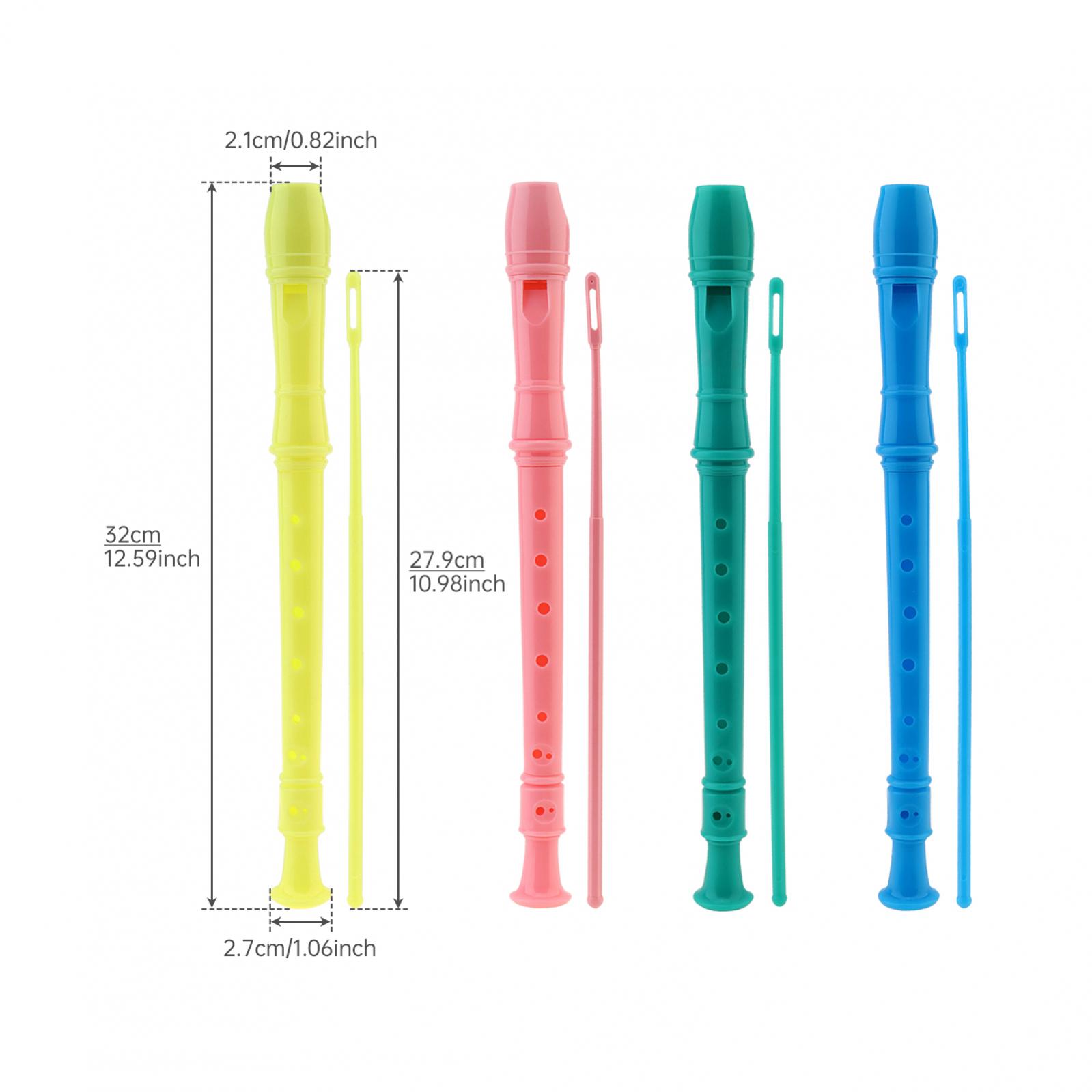 4 pacotes de plástico abs chav - Soprano Recorder Plastic avaliação e preço