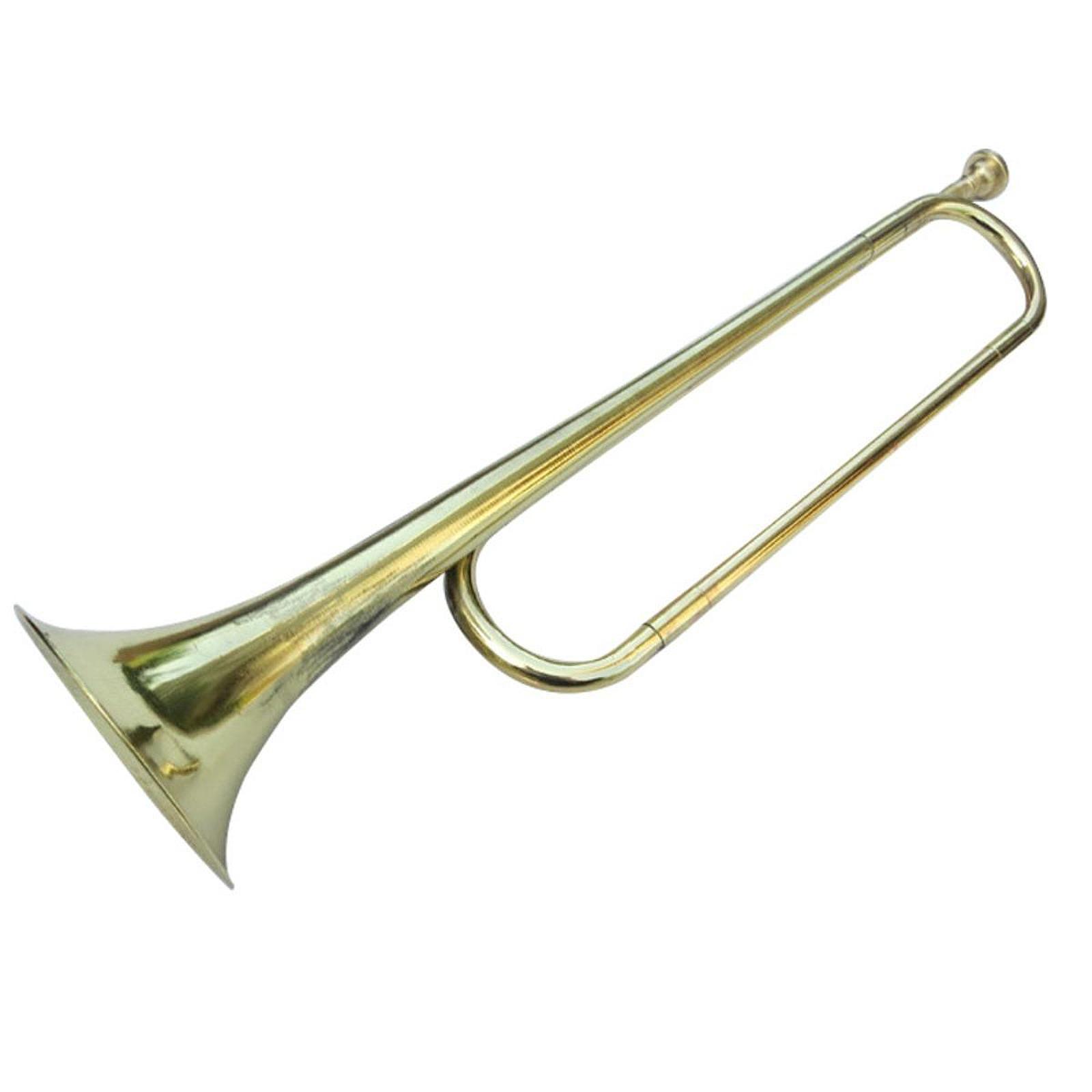 Trombeta Elegante C Flat Bugle - Musical Instrument Bugle avaliação e preço